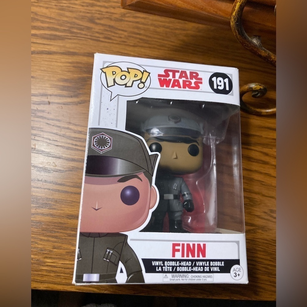 Finn Funko Pops Retired Star Wars